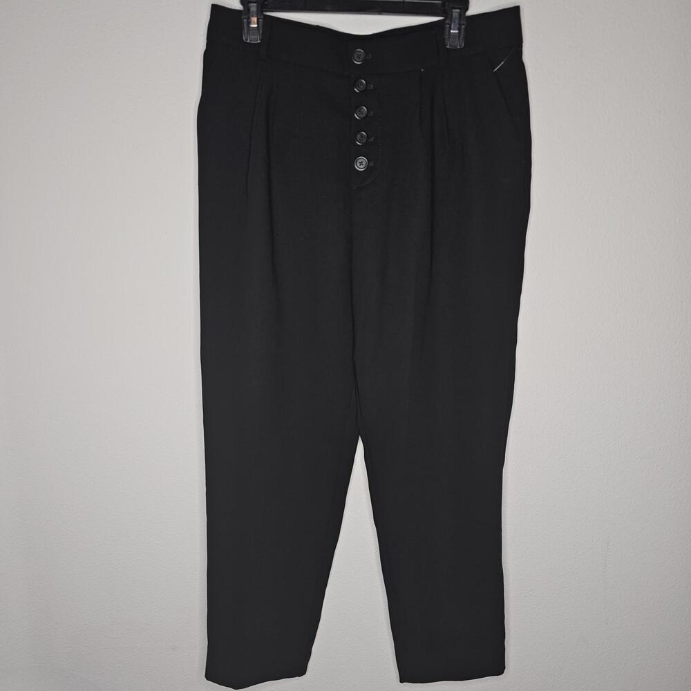 NWT Anthropologie Women's Black Dress Pants Size 8